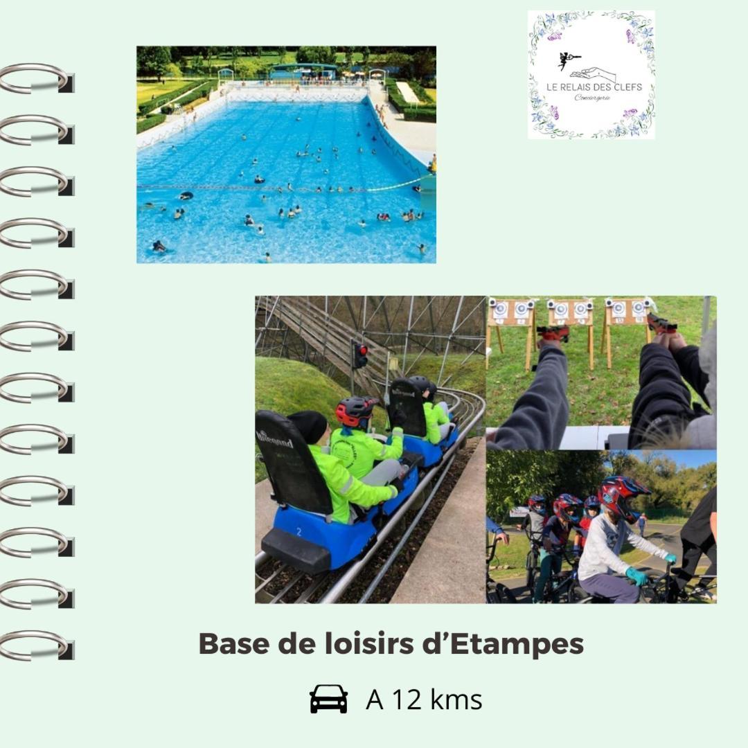 Valpuiseaux Le Relais Des Clefs - Au Calme Du Gatinais - Escapade A Deux - Terrasse Privee - Wifi - Offre Romantique Sur Demande المظهر الخارجي الصورة