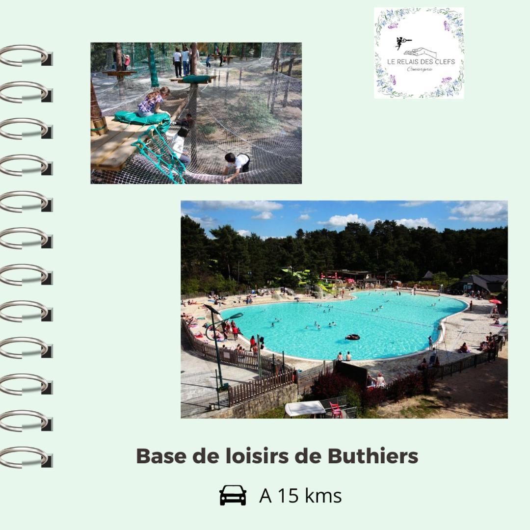 Valpuiseaux Le Relais Des Clefs - Au Calme Du Gatinais - Escapade A Deux - Terrasse Privee - Wifi - Offre Romantique Sur Demande المظهر الخارجي الصورة