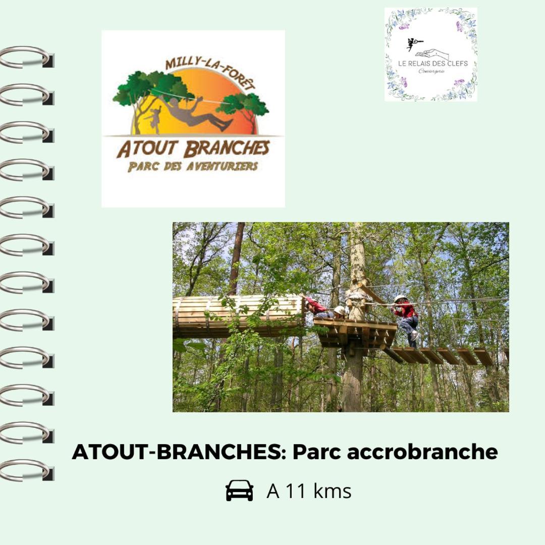Valpuiseaux Le Relais Des Clefs - Au Calme Du Gatinais - Escapade A Deux - Terrasse Privee - Wifi - Offre Romantique Sur Demande المظهر الخارجي الصورة
